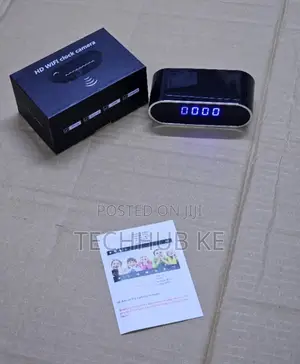 HD WiFi Clock Camera Hidden Security Camera 1080P Motion Detection