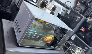 Silver Hisense Digital Microwave
