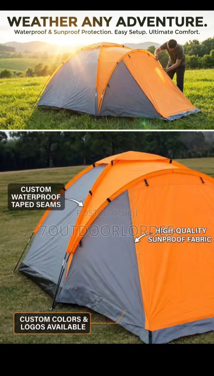 3-4 Person Tunnel Tent
