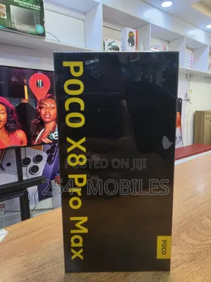 New Xiaomi Poco X8 Pro Max 256 GB Black