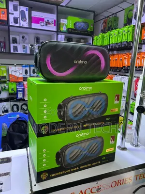 Oraimo SpaceBox Pro 80W Bluetooth Speaker – 2.1 Channel Stereo Sound