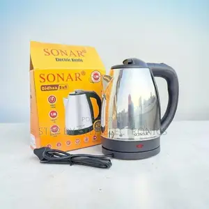 Safe 360° Rotational Base Stainless Steel Electric Kettle