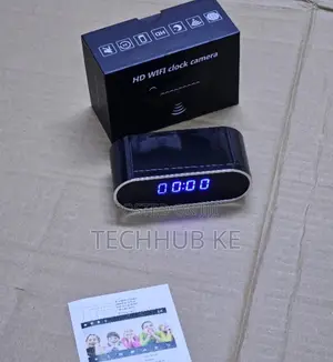 HD Wireless Clock Camera Motion Detection Indoor Camera Night Vision