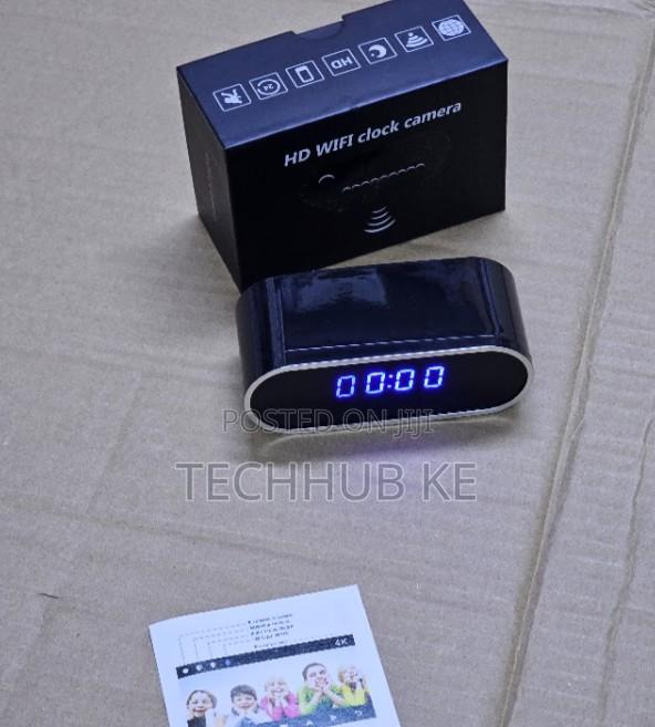 Mini WiFi Clock Camera HD Security Camera for Home Office and Shop - main view