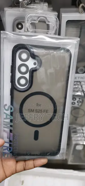 Samsung Galaxy S25 FE Flexible, High-Traction Black TPU Case