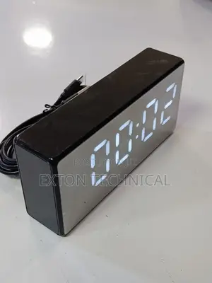 Home Security Table Clock