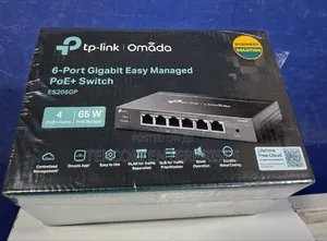 ES206GP Omada 6-Port Gigabit Managed Switch |ES206GP With 4 Port POE