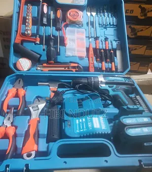 118pcs Cordless Drill, Rechargeable 36v Makita/Makita Drill and Tools