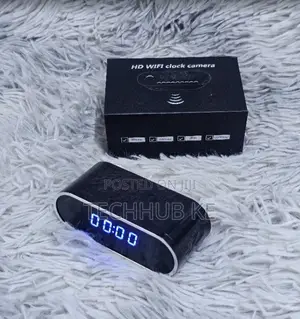 HD Hidden Clock Camera Wireless CCTV Camera With Remote Live Viewing