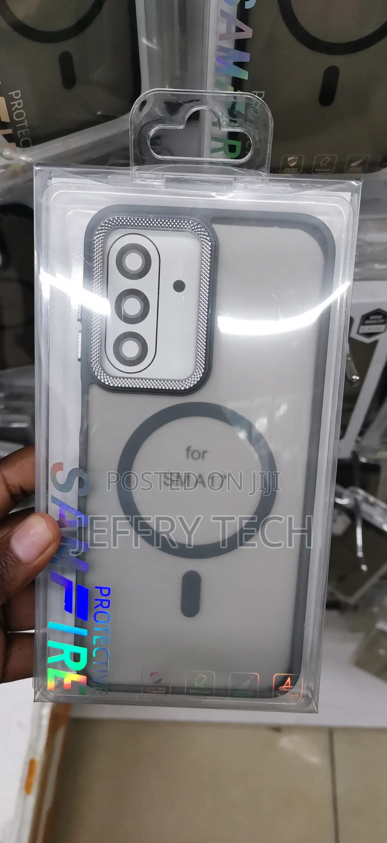 S Galaxy A17, Featuring a Clear Matte Back Casing