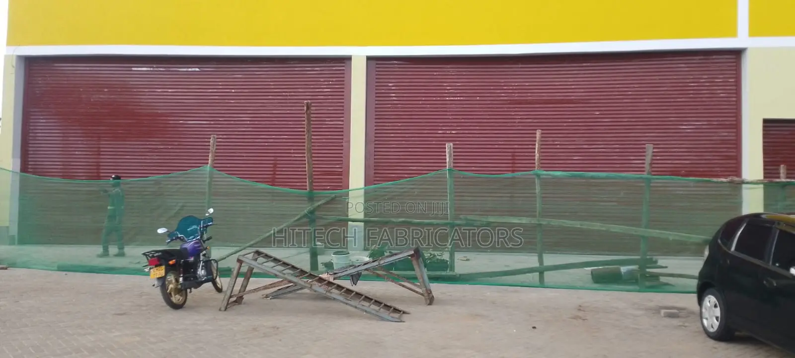 Petrol Station Garage Doors. Roller Shutter