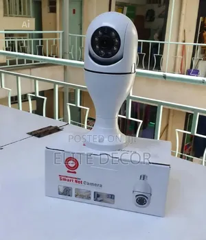 360° WiFi Panorama Bulb Security Camera With Night Vision