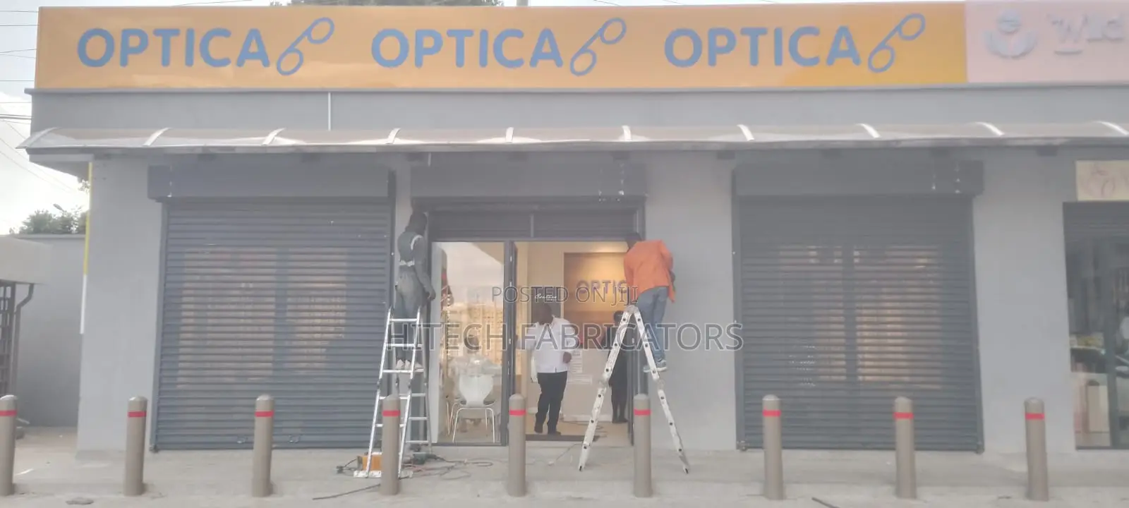 See Through Roller Shutters
