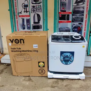 Von Brand-New Washing Machine Twin Tub 13kgs