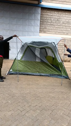 6-8 Persons Camping Tent With Canopy