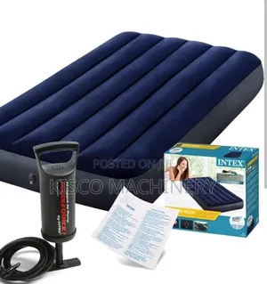 Intex Inflatable Mattress With Free Electric Air Pump