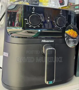 Air Fryer Hisense Single Basket With Knobs 8L