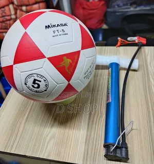 Mikasa Size 5 Soccer Balls Plus a Free Pump
