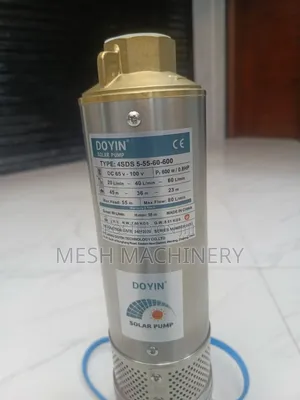 DOYIN 4sds5-55-60-600 DC Solar Submersible Borehole Water Pump
