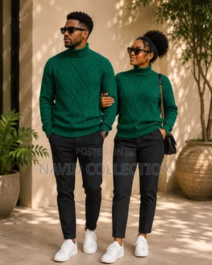 Green Unisex Pullneck