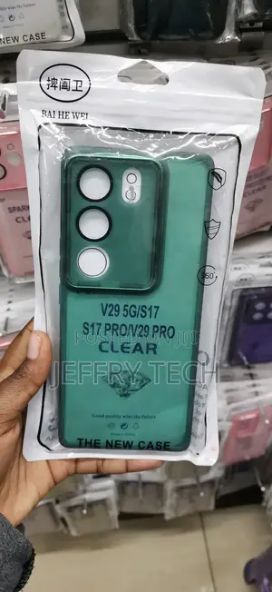 Vivo V29 5G, Green Bai He Wei Clear Phone Case