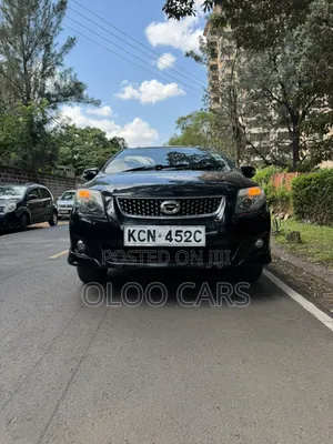 Toyota Corolla Fielder 2012 Black