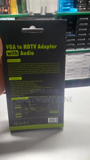 Full Hd 1080p Vga to Hdmi Converter Adapter Cable With Audio Output Vg