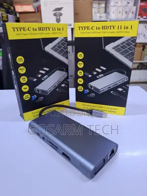11 in 1 Hub Enjoyment Series USB TypeC Docking Station 11 in 1 Adapter