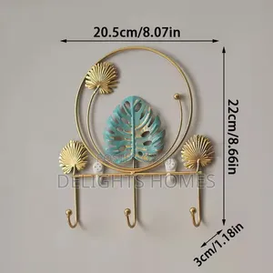 Luxury Iron Art Wall Hanging Hook/Key Holder_re
