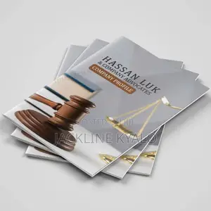 Professional Company Profile Design for Business Corporate Use