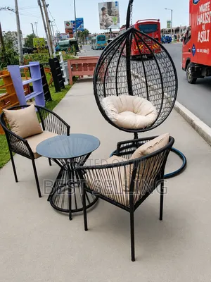 Classic Modern Outdoor Set and Swings Chair