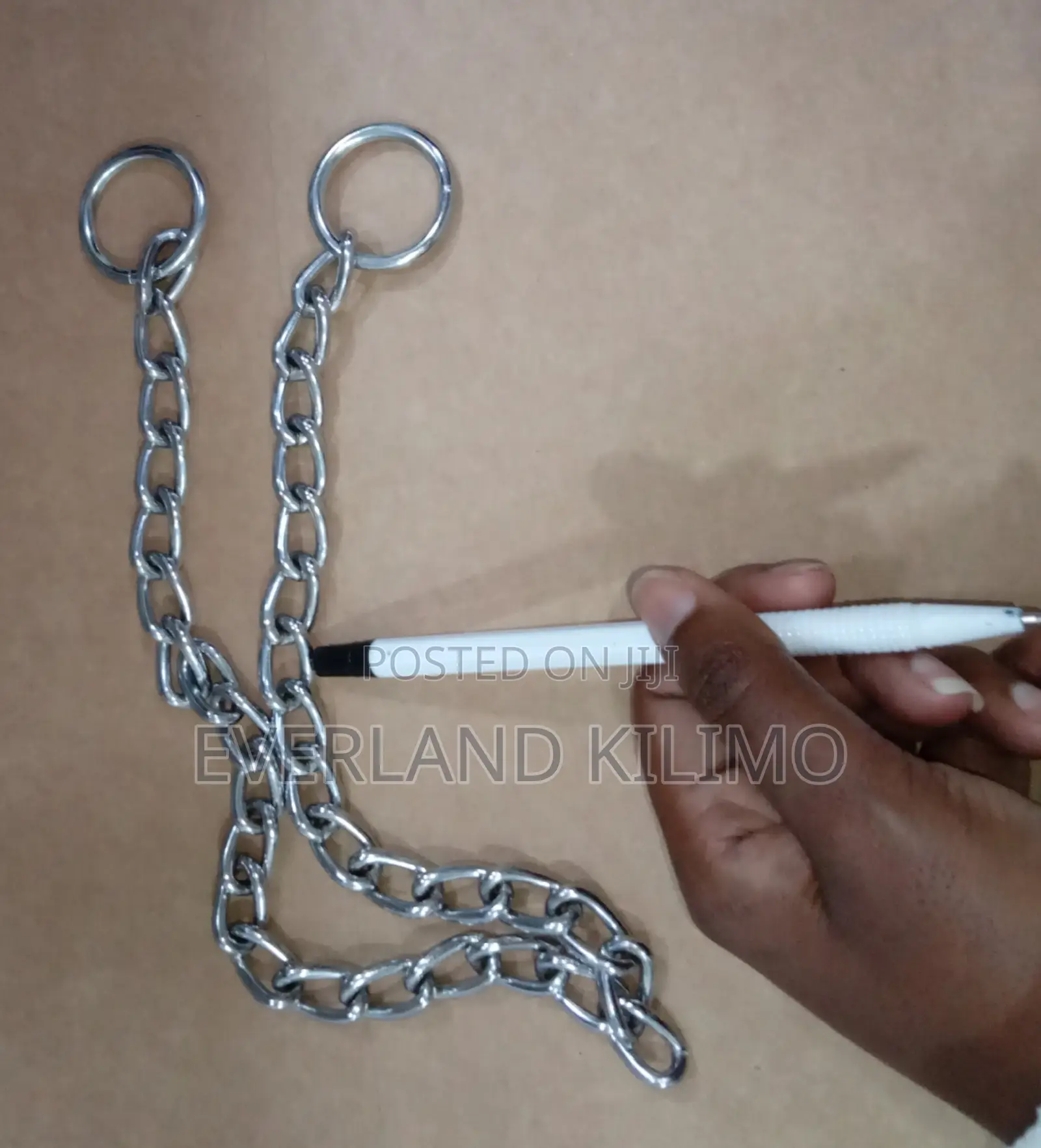 Choke Chain Dog Collar for Small Dogs