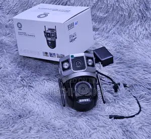 4G Dual Lens PTZ Security Camera With SIM Card Support