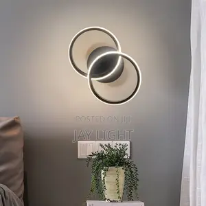 Living Room Bedroom Corridor 2 Rings 3Color ChangeLED CeilingLight
