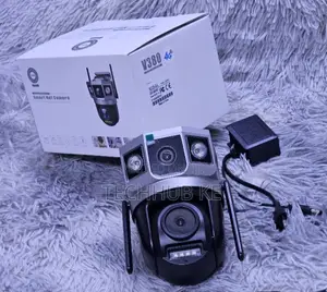 4G Outdoor PTZ Security Camera Dual Lens With Mobile App Control