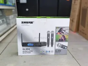 GLXD4 UHF Professional Handheld Wireless Microphone System