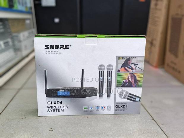 GLXD4 UHF Professional Handheld Wireless Microphone System