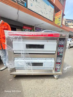 2 Deck 4 Trays Three Phase Advanced Commercial Electric Oven
