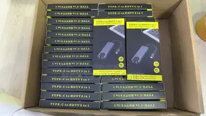 TYPE-C to HDTV 5 in 1" Multiport USB Hub Adapter