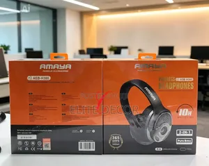 Amaya AEB-H300 Pure Bass Wireless Bluetooth Headphones – Deep Bass