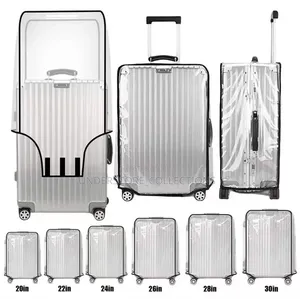 *Clear Suitcase Cover*- 20-30 Inch Waterproof PVC Suitcase Cover