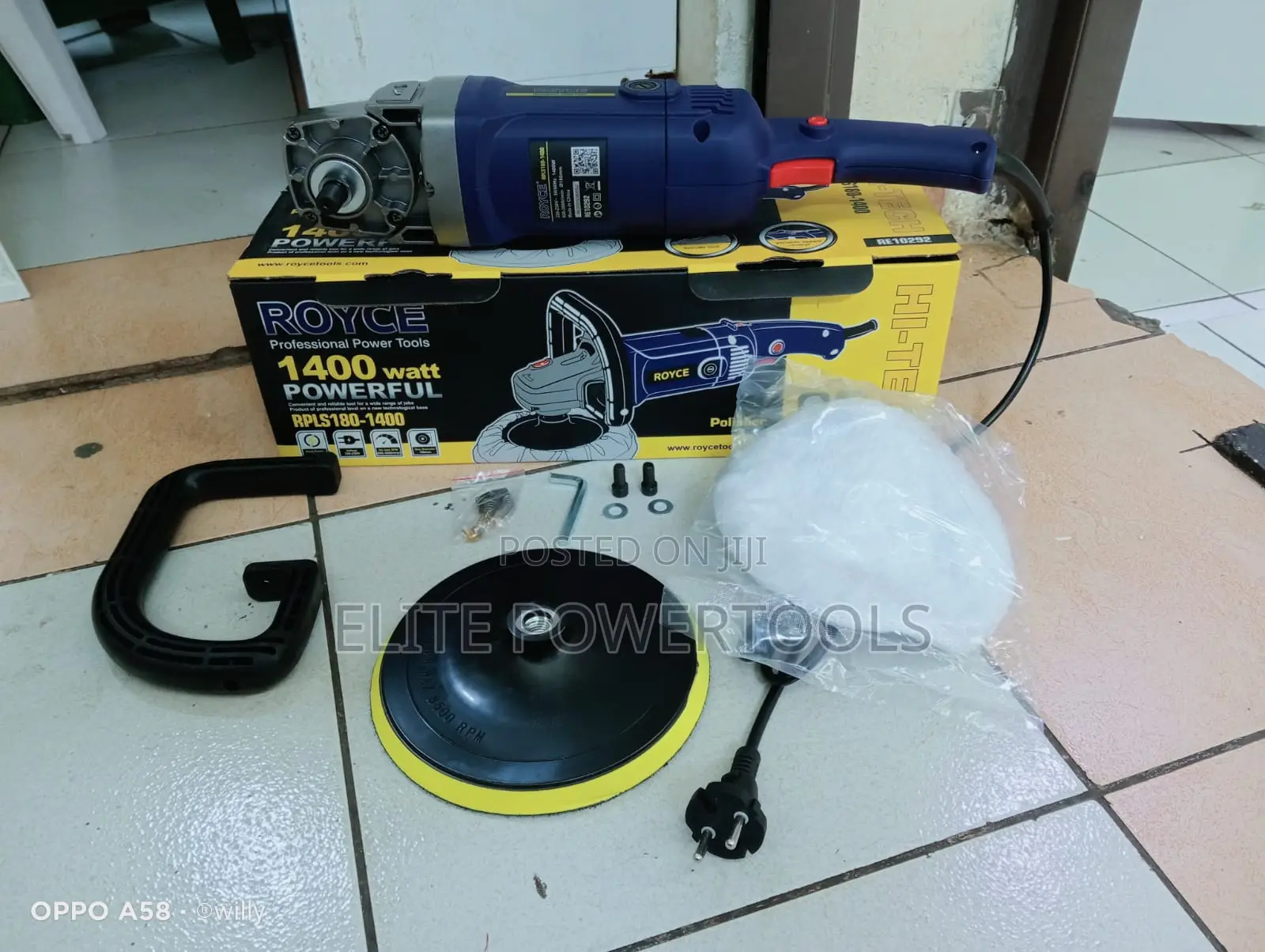 1400W Electric Polisher