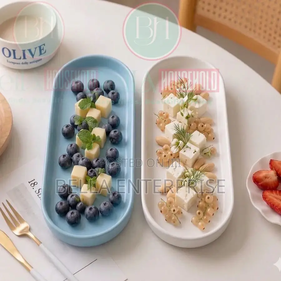 Minimalist Rectangular Serving Platters