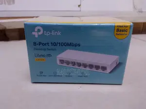 TP-Link LS1008 Desktop Network Switch for CCTV and Office LAN