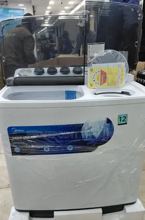 Midea 12KG Twin Tub Washing MachinePowerful Convenient Laundry Care