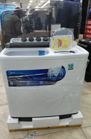 Midea 14KG Twin Tub Washer – Powerful Washing for the Whole Family
