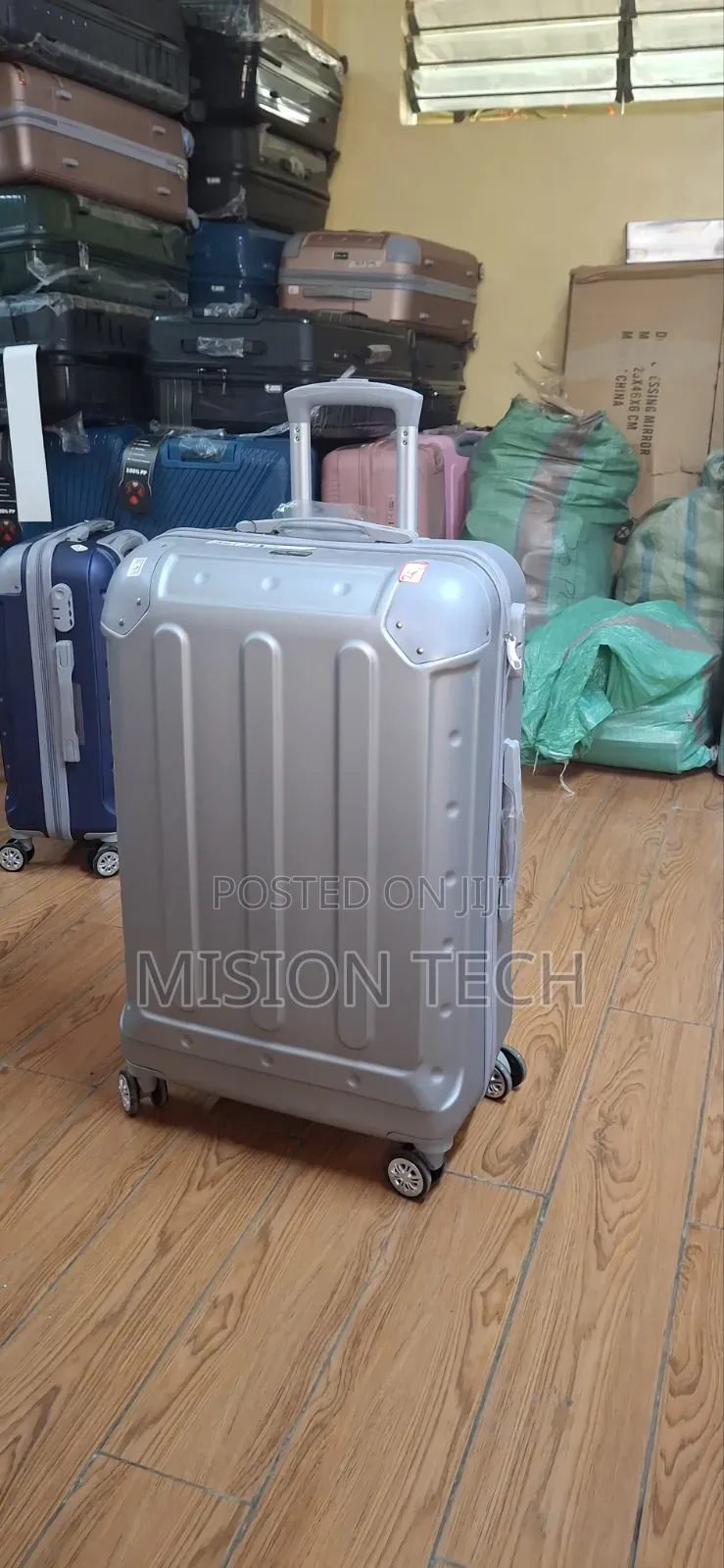 Large Fibre Suitcase