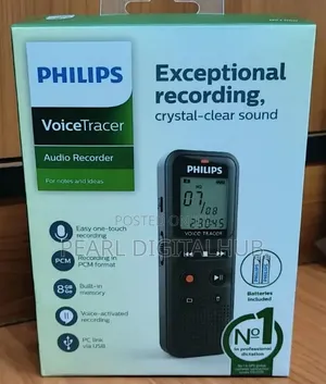 Phillips DVT 1160 Voice Tracer/Audio Recorder