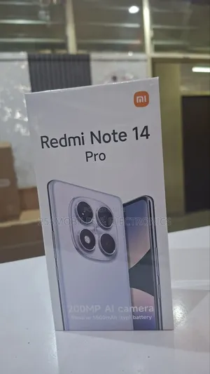 New Xiaomi Redmi Note 14 Pro 256 GB Black