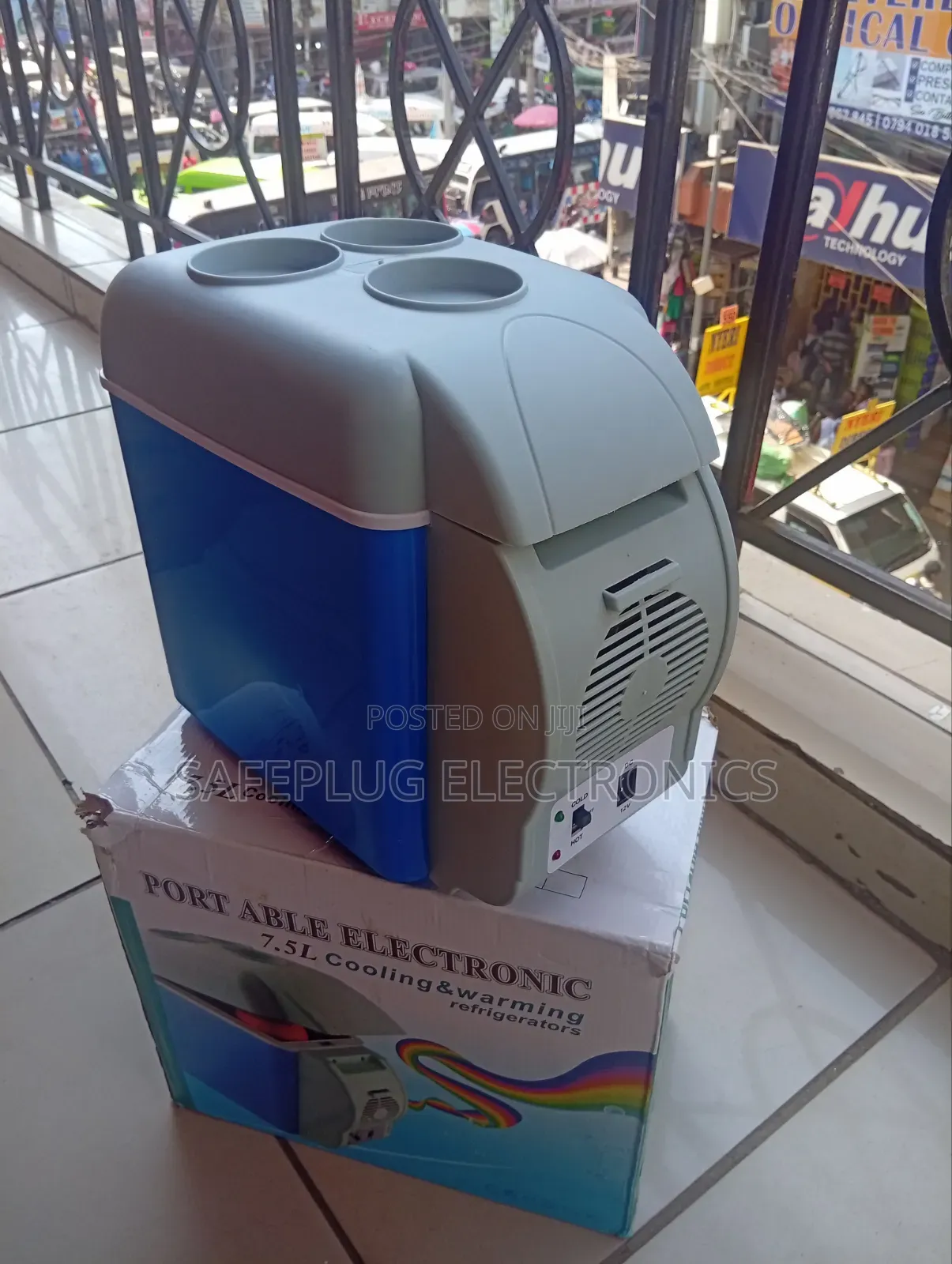 Portable Cooling Warming Mini Refrigerator – 2-in-1 Compact Fridge